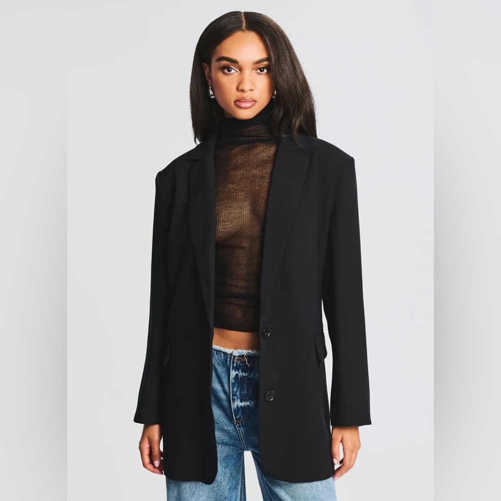 SER.O.YA Raven Blazer in Black